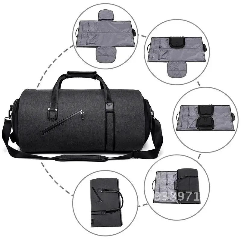 

Multifunction Men Suit Storage Travel Bag Large Duffel Waterproof Capacity Travel Bag Shoes Luggage Pocket Handbag Male