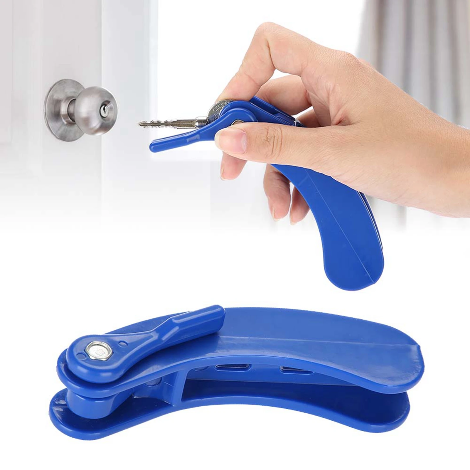 Key Turner Aid Holder with Grip Door Opening Unlock Assistance Turning Aid Tools for Arthritis Hands Mobility Elderly Disabled