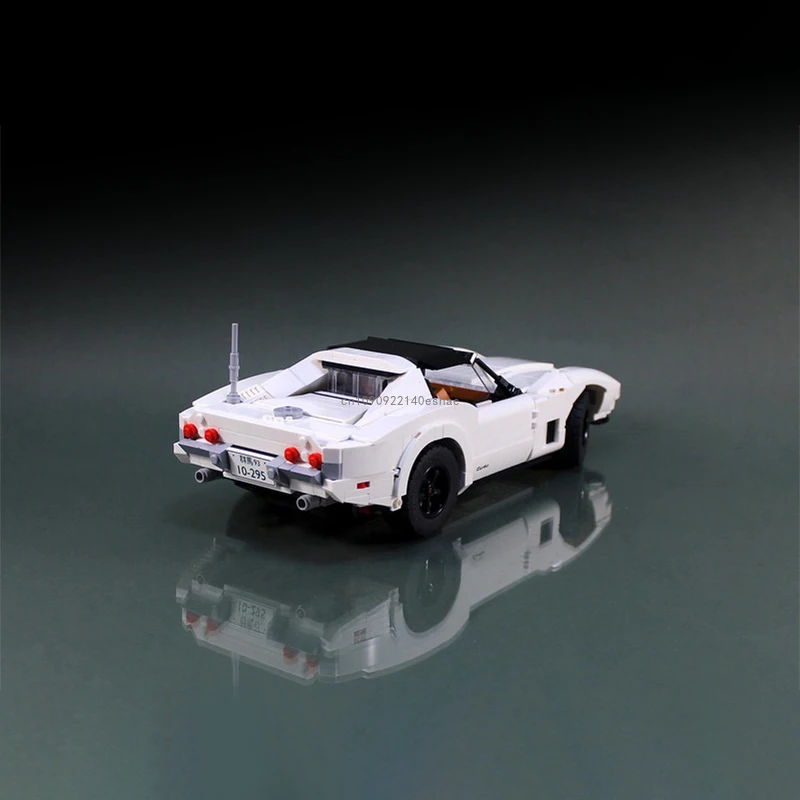 Technical Retro Porscheed 10295 MOC Change Chevroleted Corvette C3 Sports Car Building Block Model  Bricks Toys for Kids Gifts