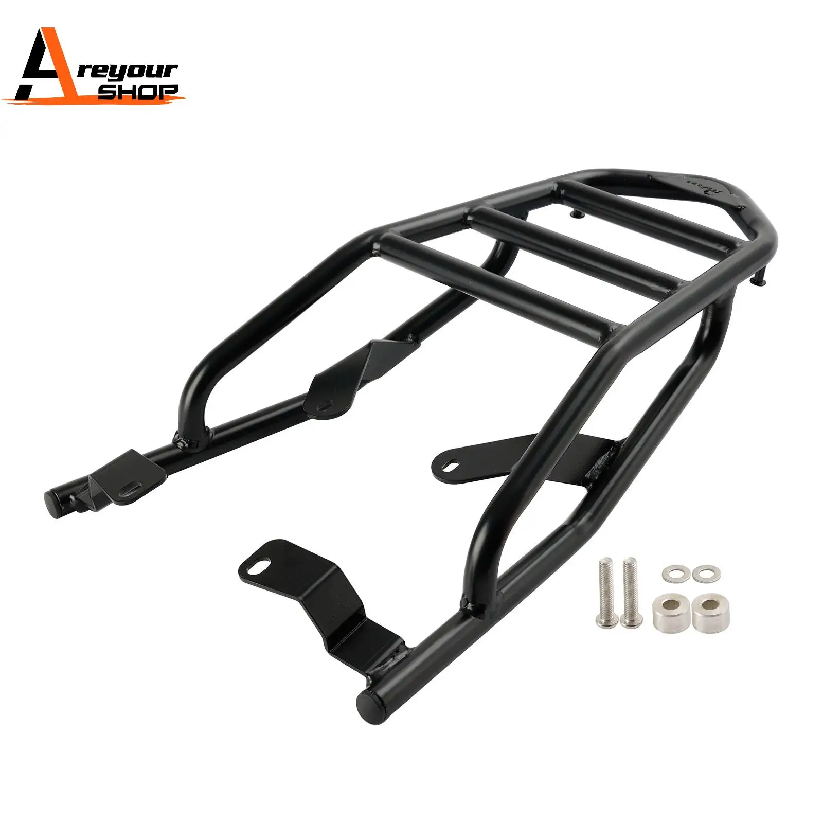 

REAR RACK TUBE TYPE BLACK CARRIER FOR YAMAHA XSR700 / XTRIBUTE 2017-2023