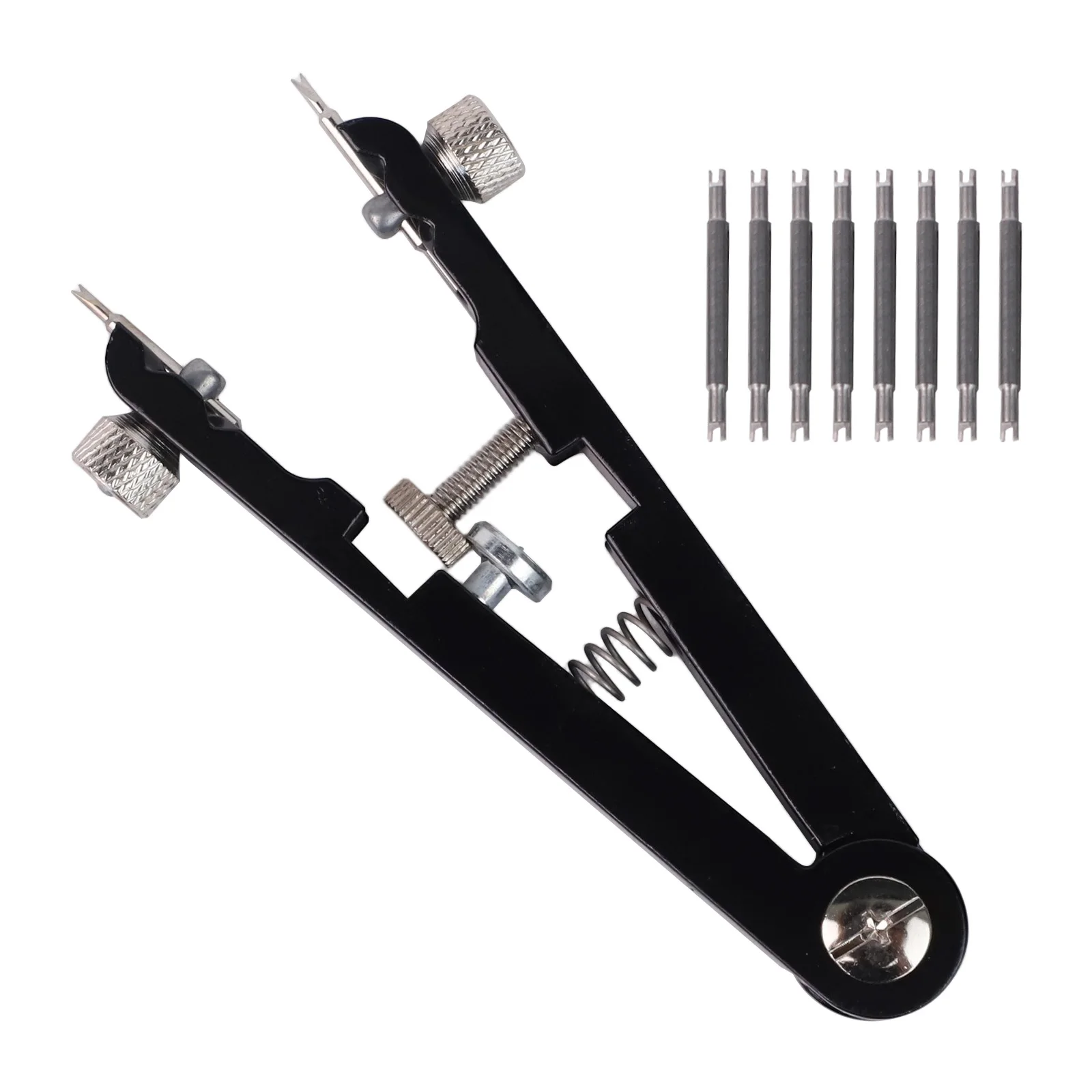 

Watch Strap Adjustment Black Strap Removal Tool Easy To Use Watch Pliers Tool Kit Clock Maintenance Tool Tool Kit For Watches
