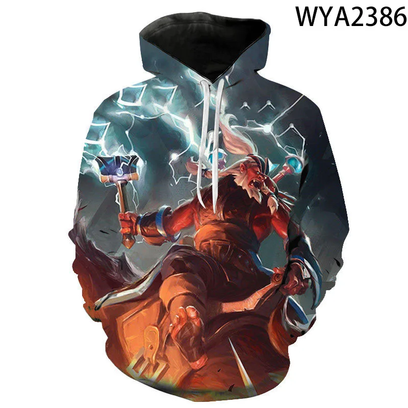 2020 New Fashion Casual Boy Girl Kids Dota 2 Printed 3D Hoodies Streetwear Men Women Children Sweatshirts Long Sleeve Tops