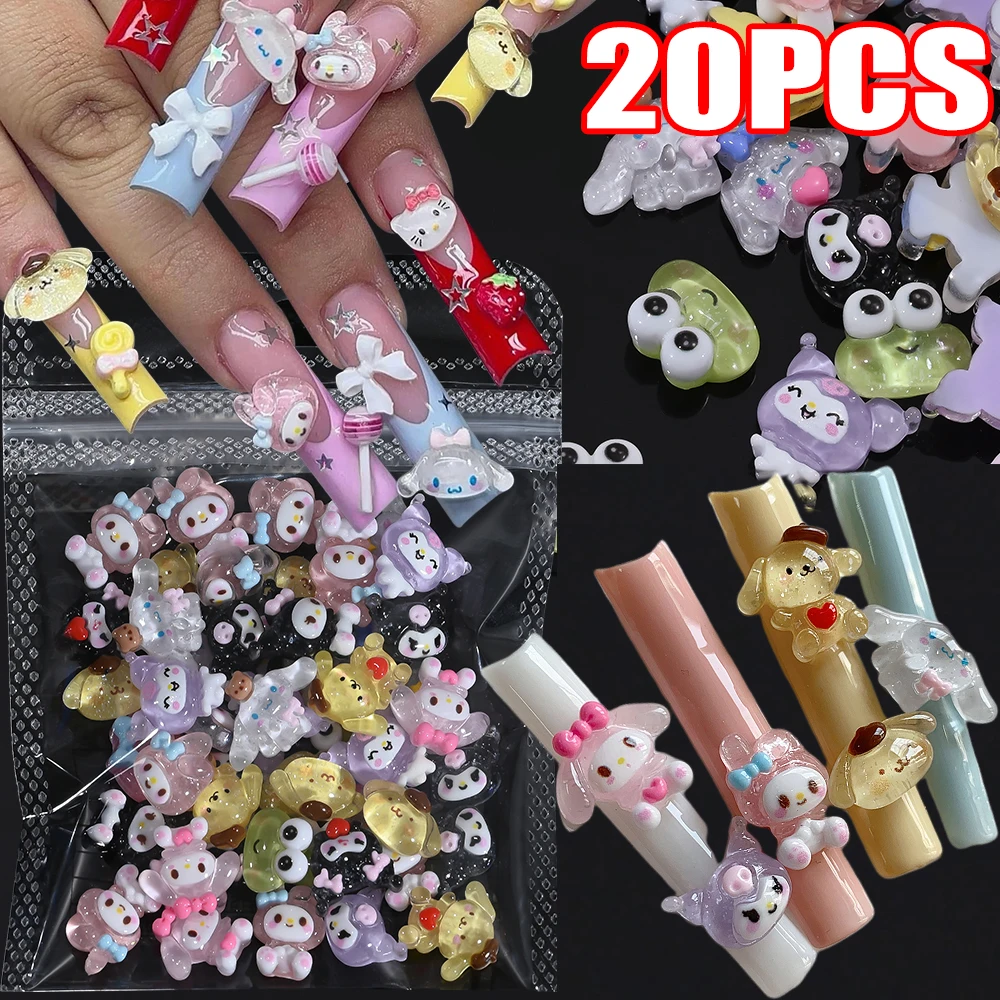 20Pcs 3D Sanrio Kaw… - image