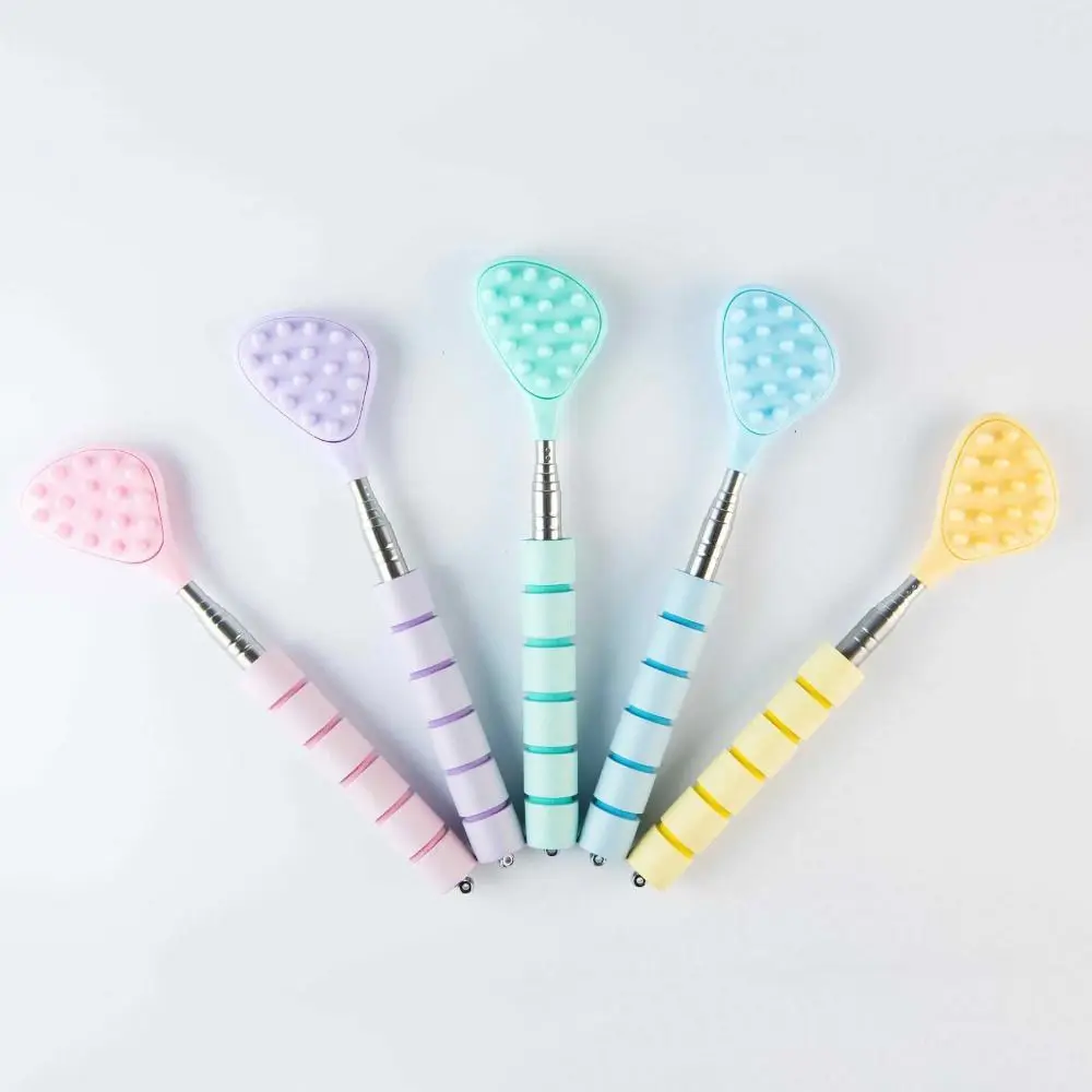 

ABS Cactus Back Scratcher Telescoping Extendable Telescoping Itch Massage Two Size Spikes Scratching Point Massage Tool