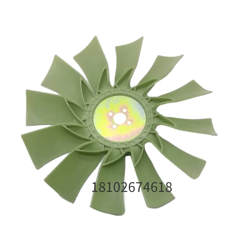 Excavator Hitachi EX120/130-2-3-5-6 SANY SY135-8 fan blade 4BG1 engine fan blade