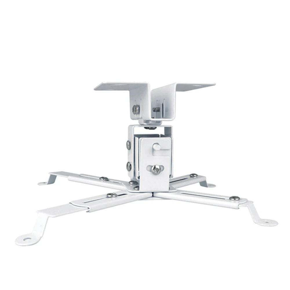 Projector Mount,Universal Full Motion Ceiling Bracket with Extendable Arms Swivel Mount for Home and Office Projector