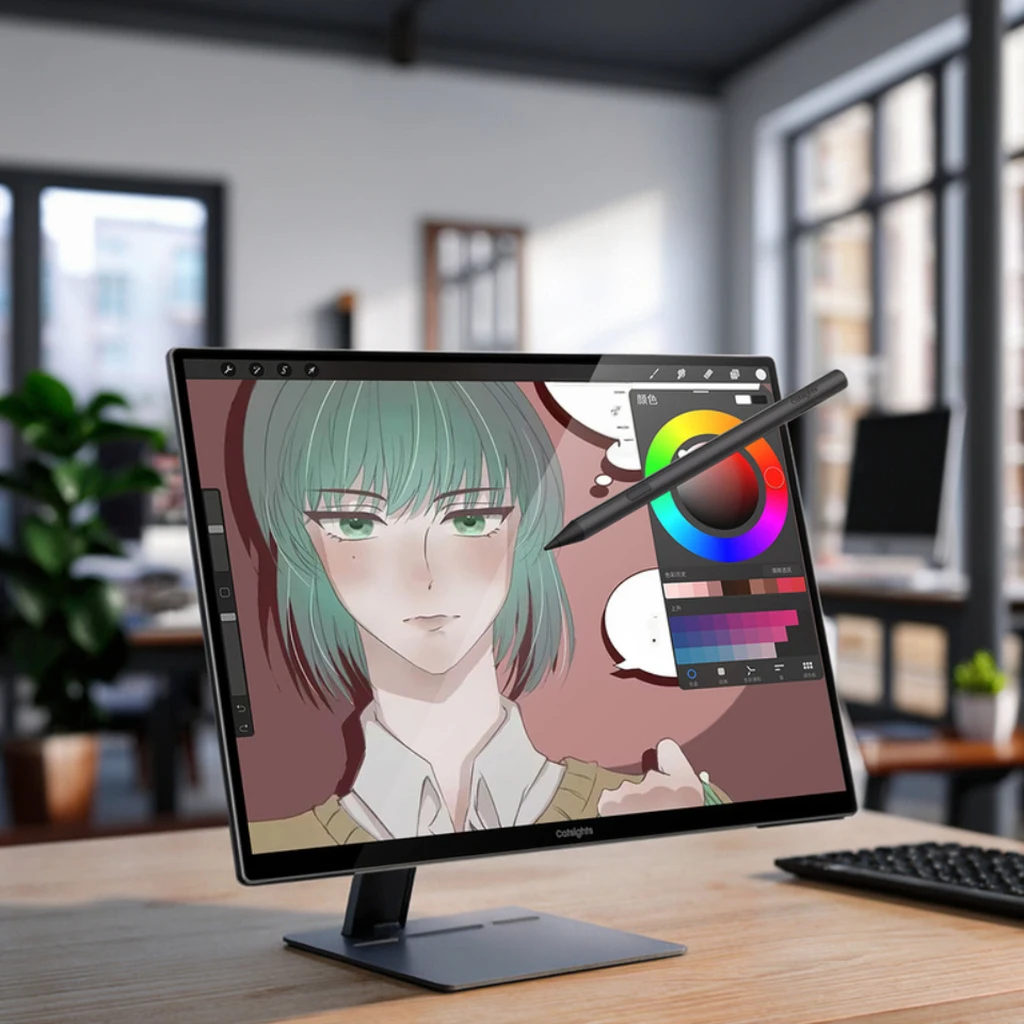 شاشة خارجية جديدة مقاس 13.3 بوصة لعام 2025، شاشة محمولة قابلة للتوسيع ثلاثية لأجهزة الكمبيوتر المحمول والكمبيوتر الشخصي #1