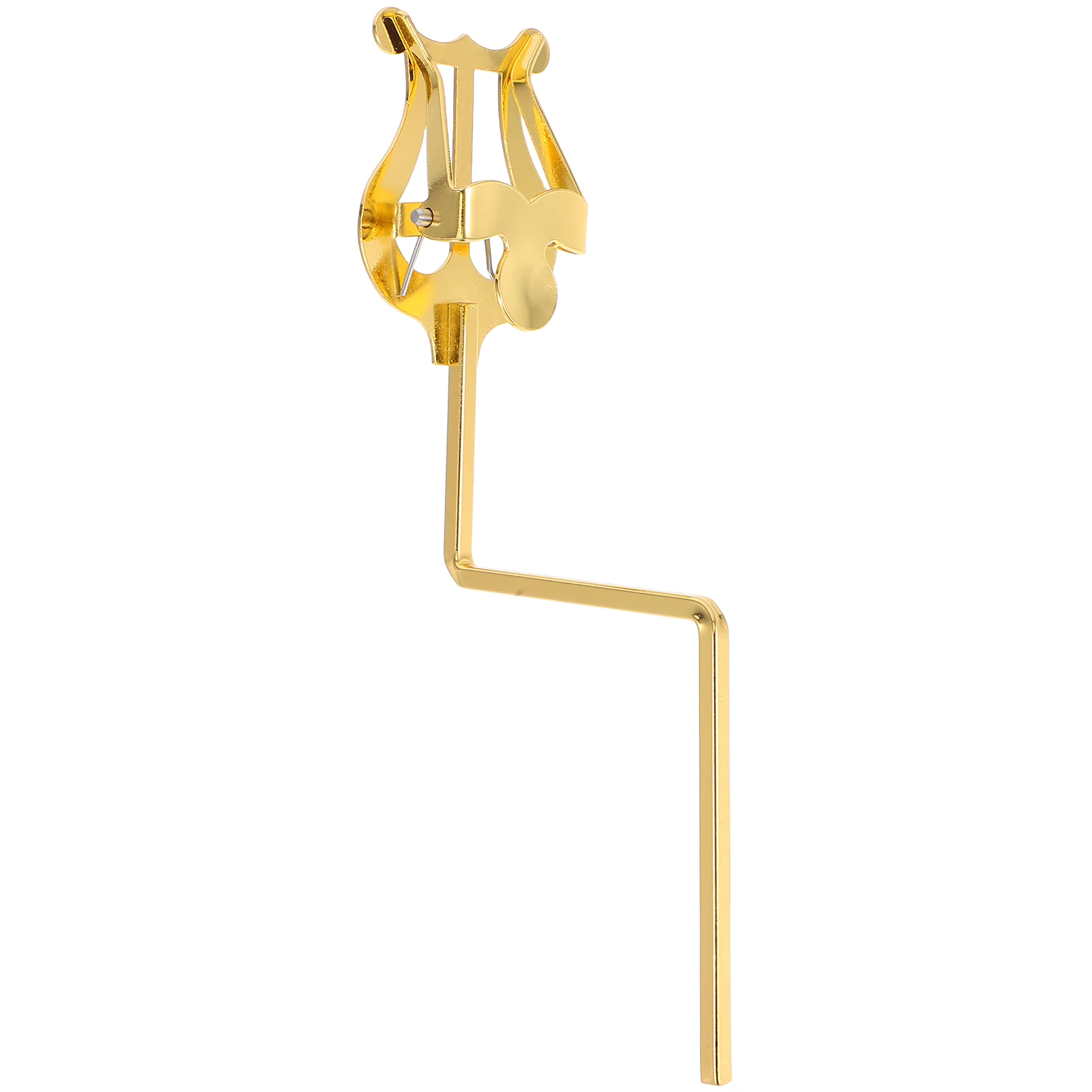 

Lightweight Portable Saxophone Music Holder Adjustable Vertical Marching Sheet Stand Secure Metal Clamps For Wind Instruments