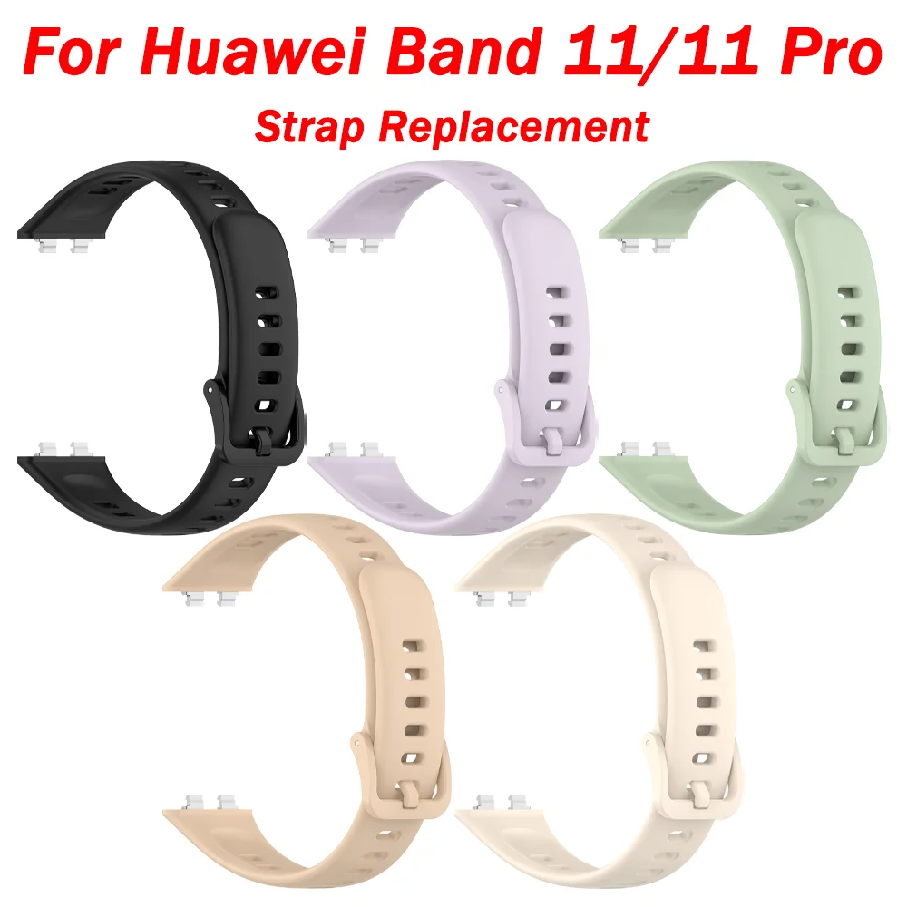 Watch Band for Huawei Band 11/11 Pro,Slim & Light Weight Silicone Bracelet For Huawei Band11/11Pro Band
