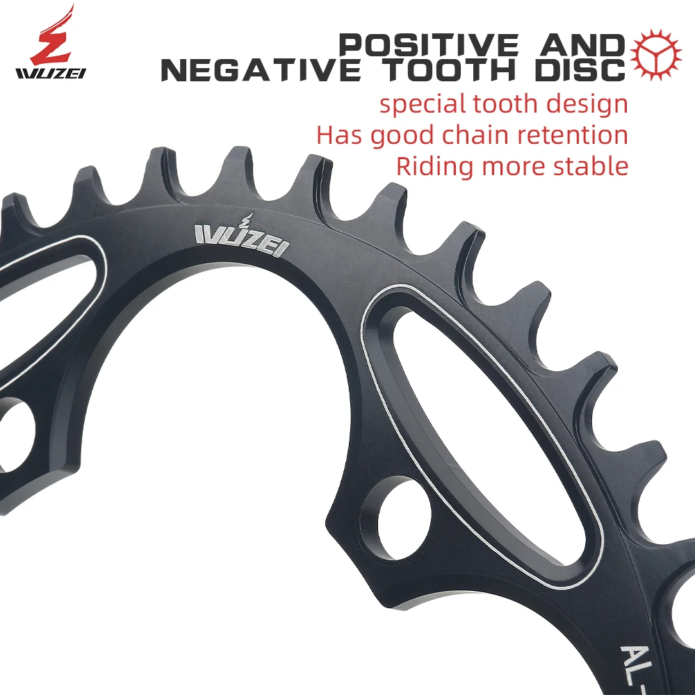 WUZEI 110BCD Road Bike Narrow Wide Chainring 36T 38T 40T 42T 44T 46T 48T 50T 52T 54T 56T 58T 60T 110 BCD Bicycle Sprocket