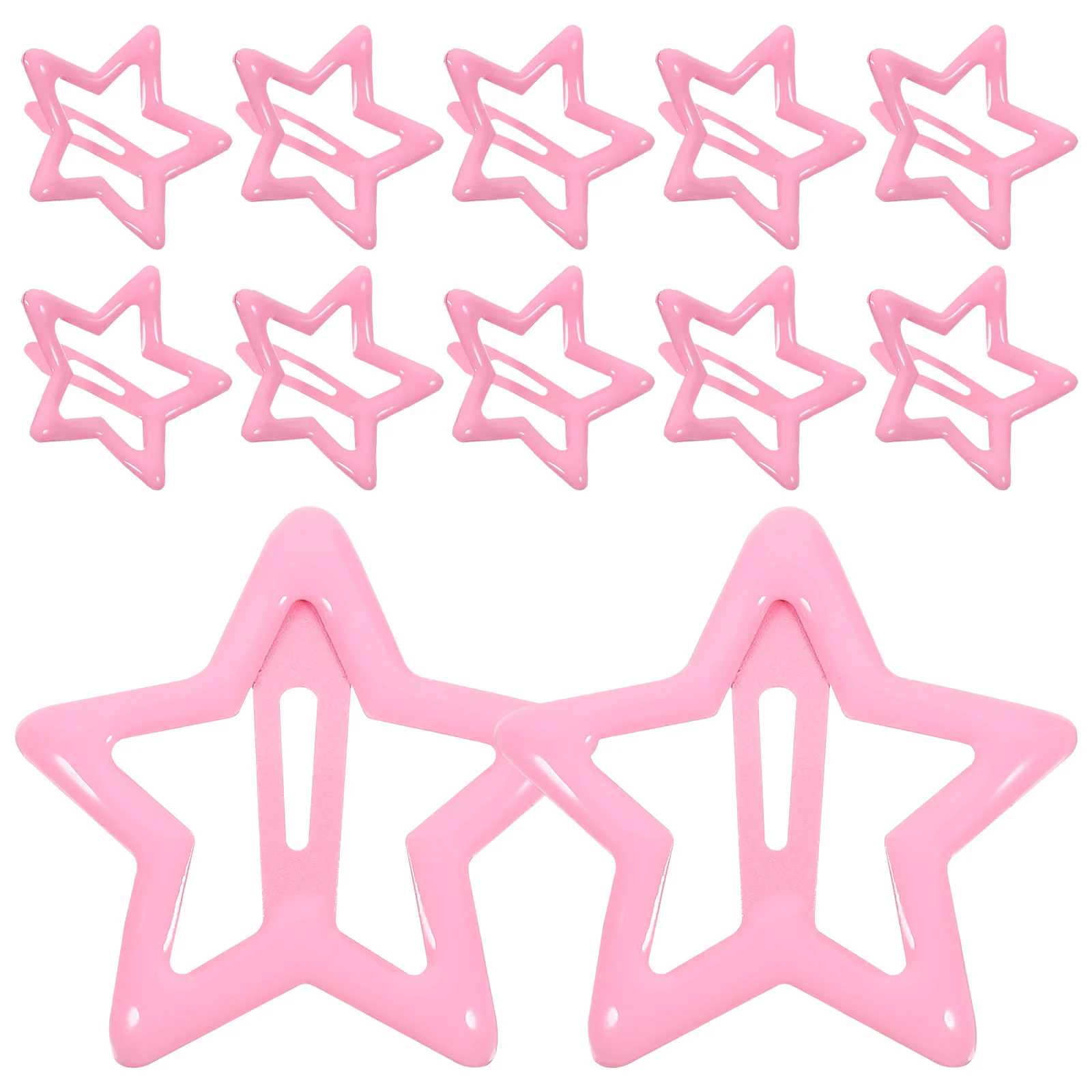 

20 Pcs Star Hairpin Scrunchies Prong Tic Girls Accessories for Kids Ages 8-10 Non-slip