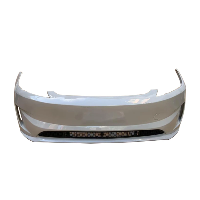 

Apollo Auto Body Parts Front Bumper Automotive Exterior Anti-collision Front Lip Bumper Primer Version For New Model 3 202