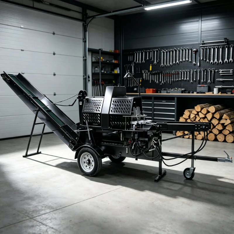 Firewood Processor Horizontal Timber Log Splitter Firewood Process Log Splitter Wood Processor Firewood Machine
