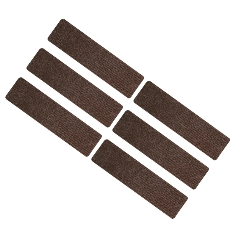 6pcs Stair Mat Self Adhesive Reusable Stair Mat