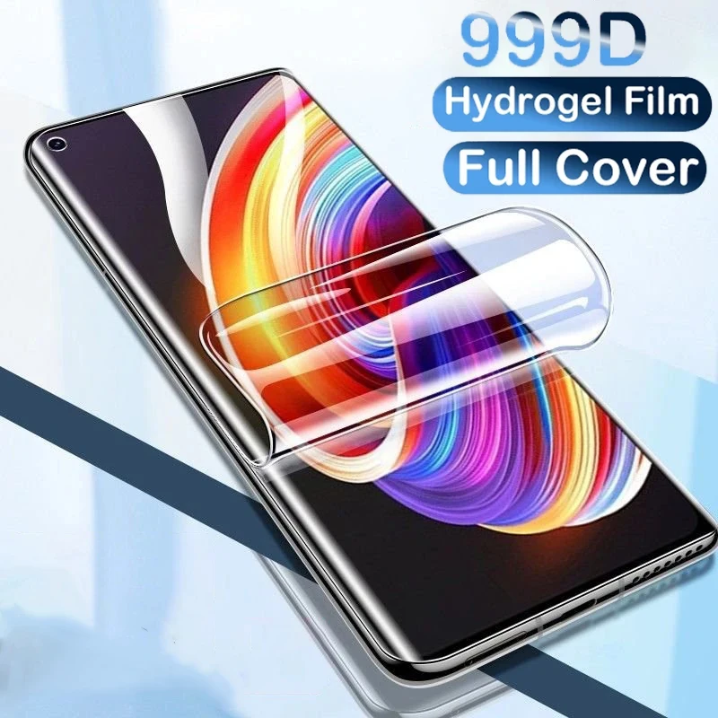 For Realme 11 10T 10 9i 9 Pro Plus 9 8 8i Hydrogel Film Full Cover Screen Protector Protective Film Fro Realme 11