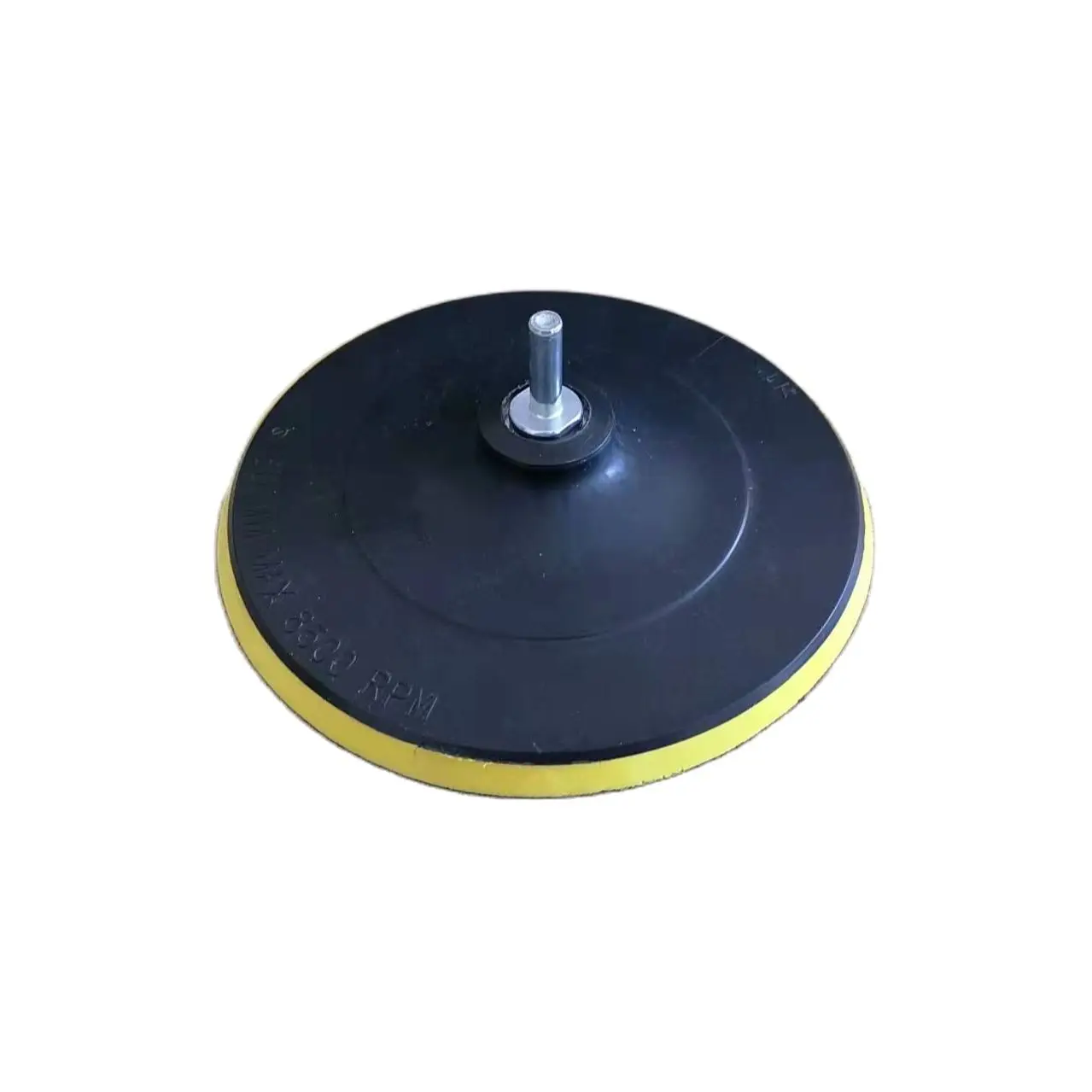 6 Inch 150mm Black Plastic Foam Backer Pad Backed Up Pad Sticky Disk For Sticking Diamond Wet Or Dry Polishing Pads