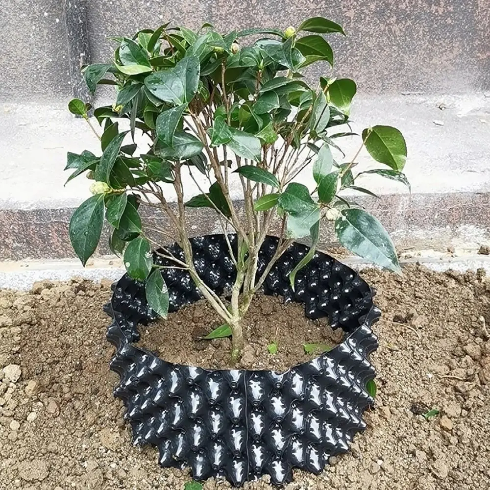 1Set New Fast Nersery Pot Plant Pot Tray Plant Stands Bonsai Pot Saucer Garden Supply Prevent Rot Root Control Flower Pot