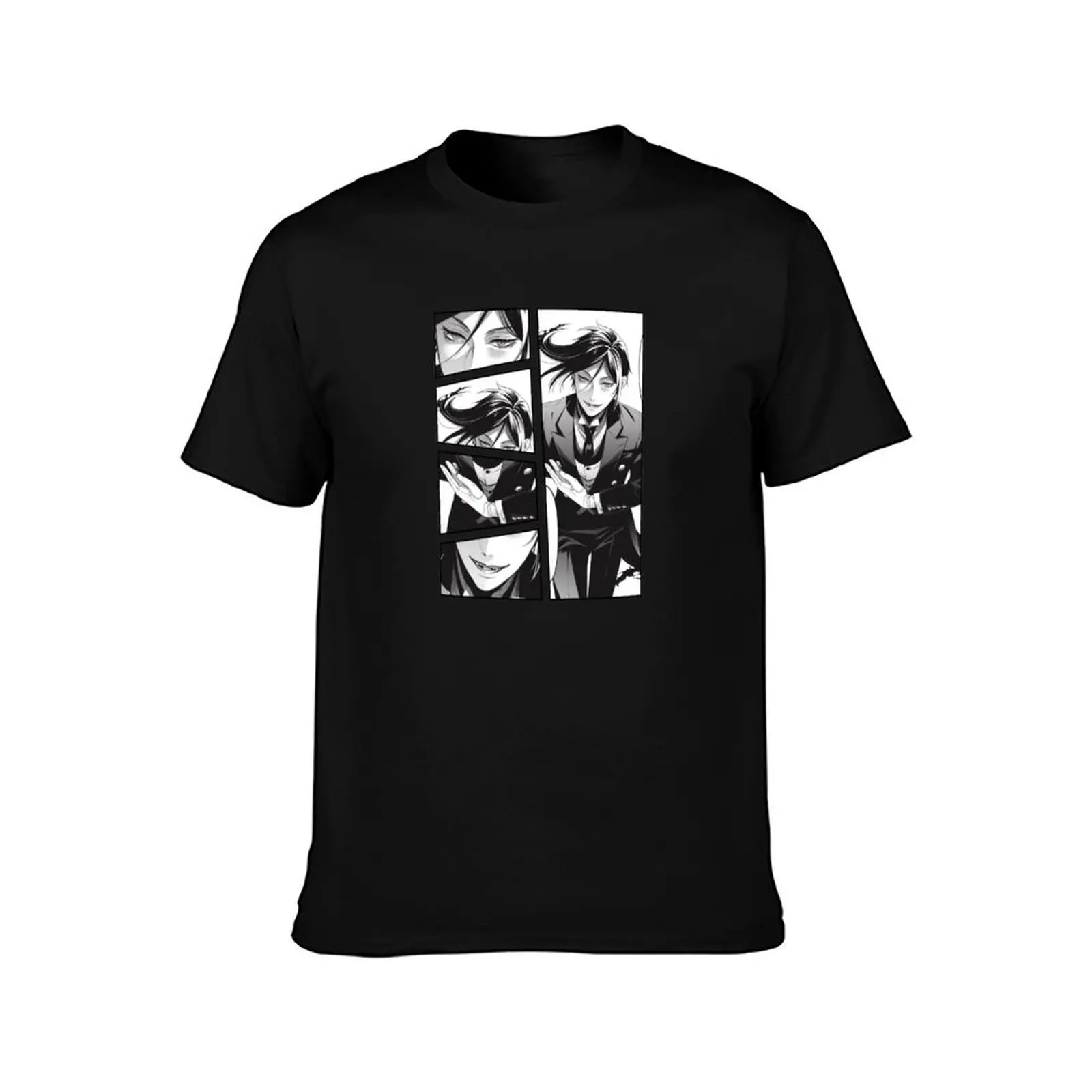 Sebastian Michaelis T-Shirt Comfortable Workout Short Sleeve Shirt T-Shirt