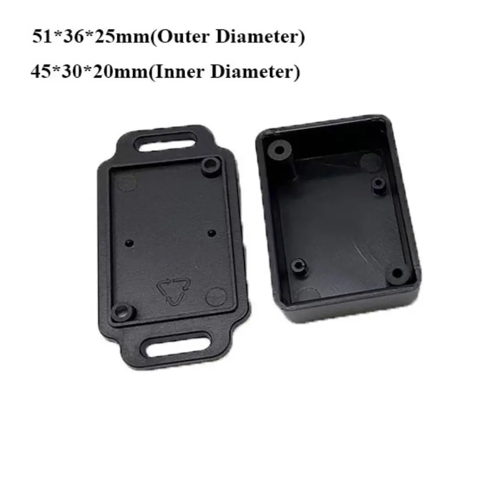 ABS Plastic DIY Housing Instrument Electronic Project Box Black Waterproof Circuit Board Box 9 Styles PCB