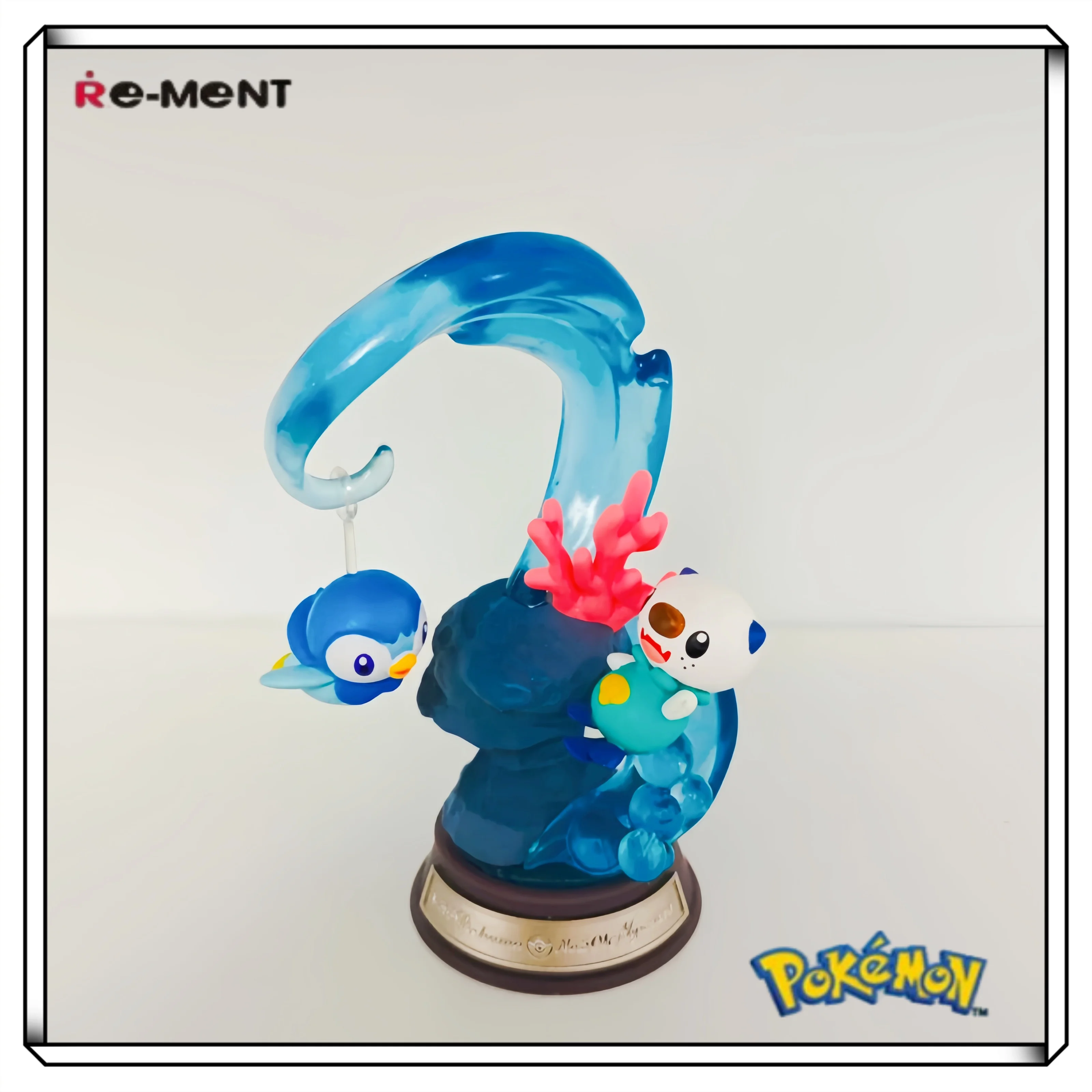 Eevee Swing Decorative Mini Figure Blind Box Official Capsule Toy Japanese Style Pika Mew Ice Ninetale Miniature Scene Ornaments