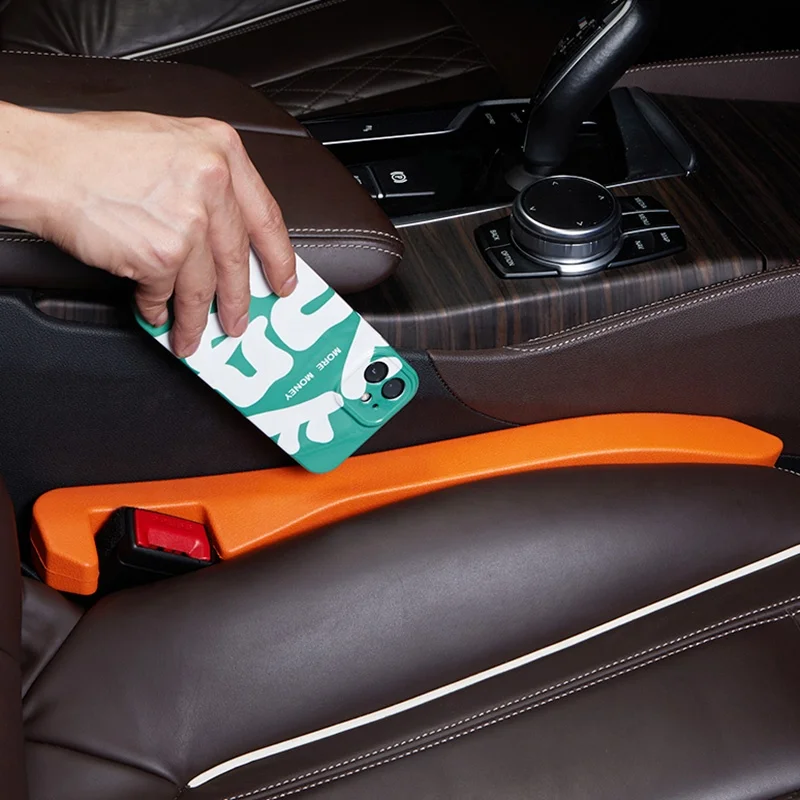 

Новинка 2023, обновленная заглушка зазора автомобильного сиденья, полоса из искусственной кожи, универсальные аксессуары для салона автомобиля, защита от падения, герметичность YT9084