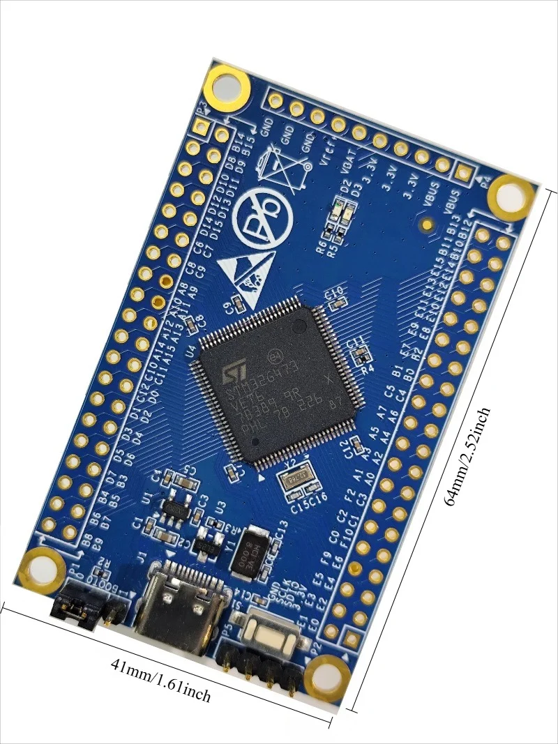 Placa de desarrollo de placa central de sistema mínimo STM32G473VET6