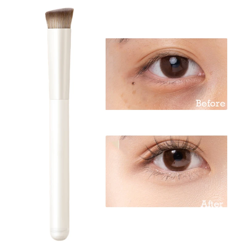 Pinceau de maquillage Triangle pour contour des yeux, 1 pièce, cernes, taches d'acné, correcteur, mise en évidence des détails