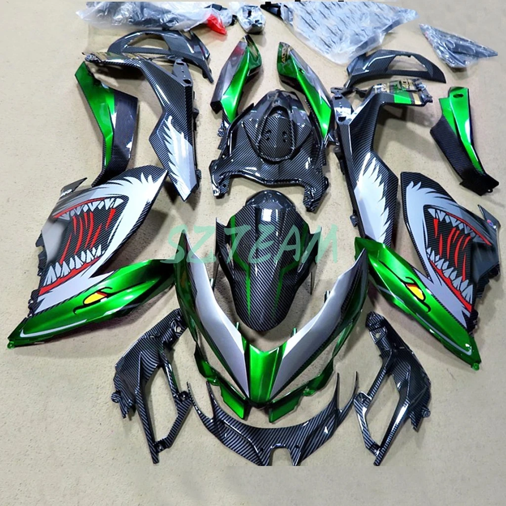 For Kawasaki 2018-2024 Ninja400 Set Fairing Kit 20-24 EX400R Fuel Tank Motorcycle Spare Parts Fairings Pro