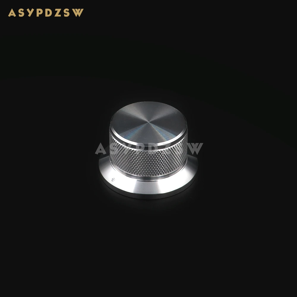 

1 PCS 44*34*25mm Amplifier Volume potentiometer Aluminum knob Knurled Silver/Black/Golden (Optional)