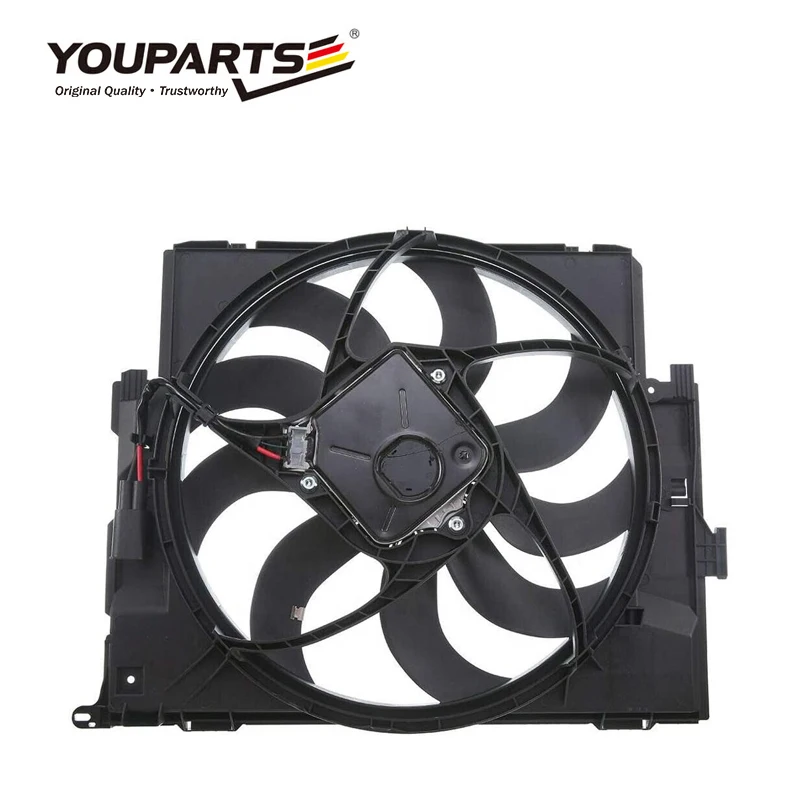 

F20 F21 F30 F31 Radiator Cooling Fan For F35 F33 F36 OEM 17428641963 17427640509