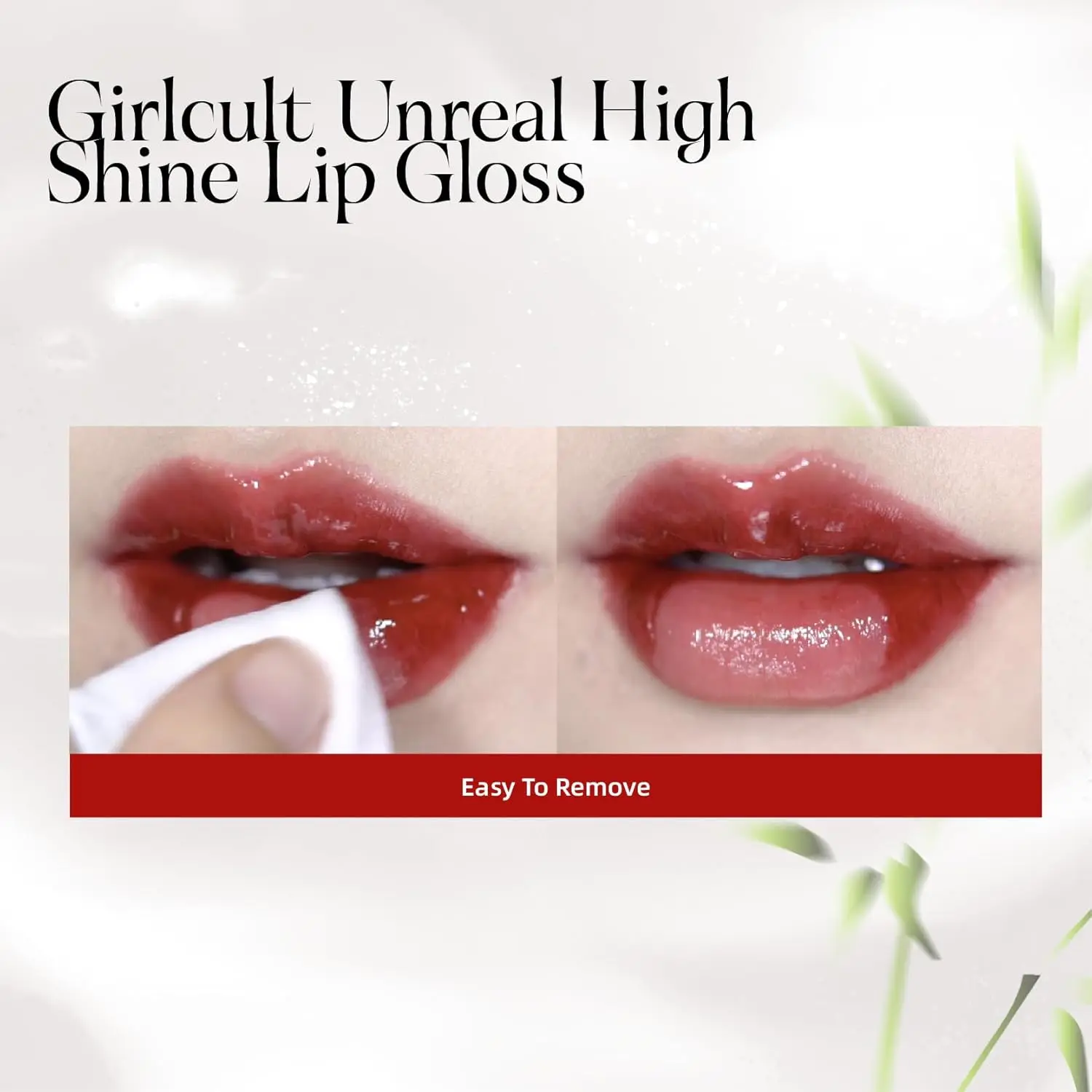Girlcult Goth Mirror Lipgloss Glossy Green Chameleon Hydrating Lip Glaze High-Shine Non-stick Cup Long-lasting Lip Makeup