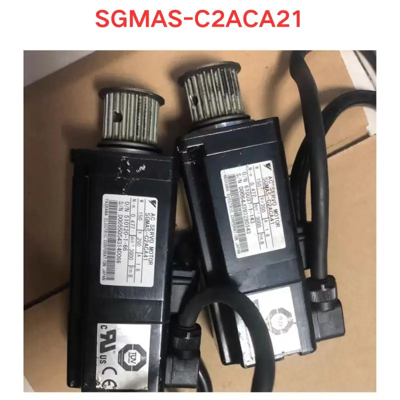 Used OEM disassembled parts SGMAS-C2ACA21 electrical machinery Functional test OK