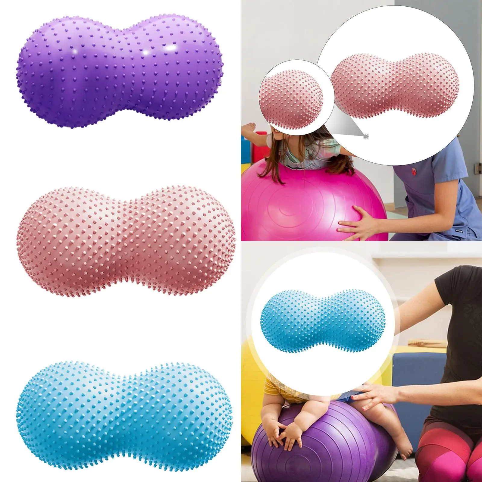 Peanut Stability Ball Flexible Seating Stability Ball for Labor Birthing