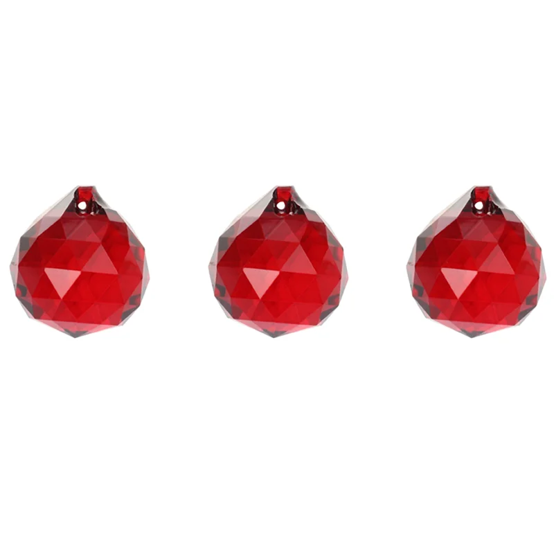 

ABUP-3X, 30Mm Red Crystal Ball Prisms