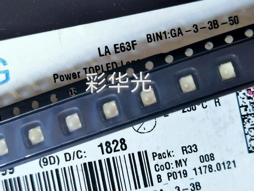 20-unidades-la-e63f-power-topled-plcc-4-3528-lente-cupula-vermelha-de-quatro-pes