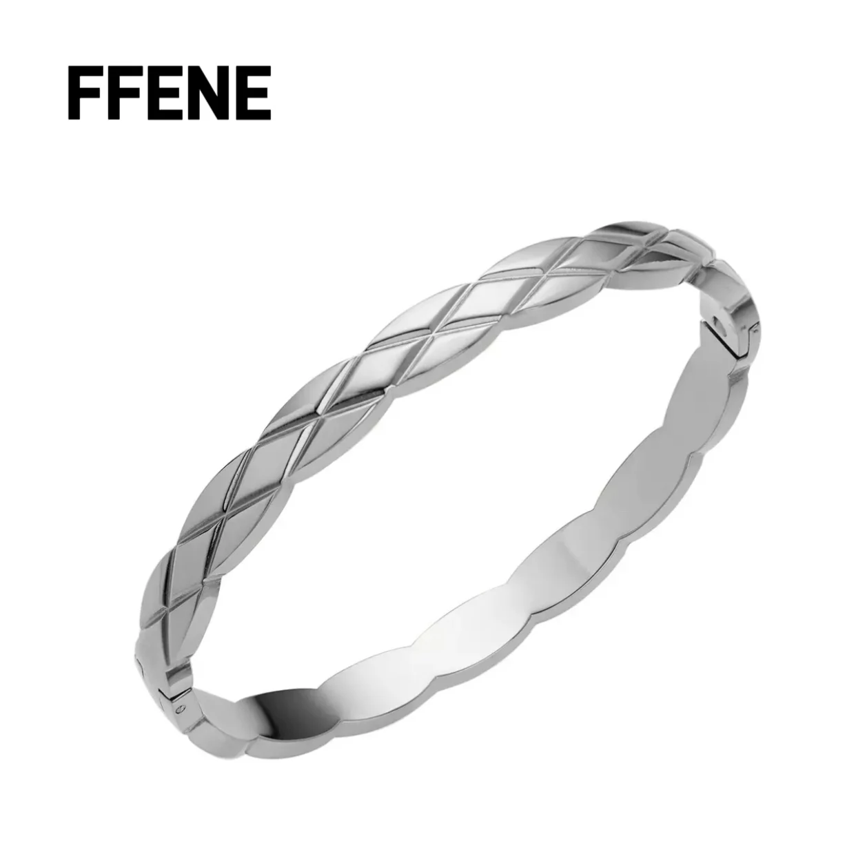 

Hot-selling couple model European and American bracelet fashion brand luxurious design sense titanium steel high-end texture