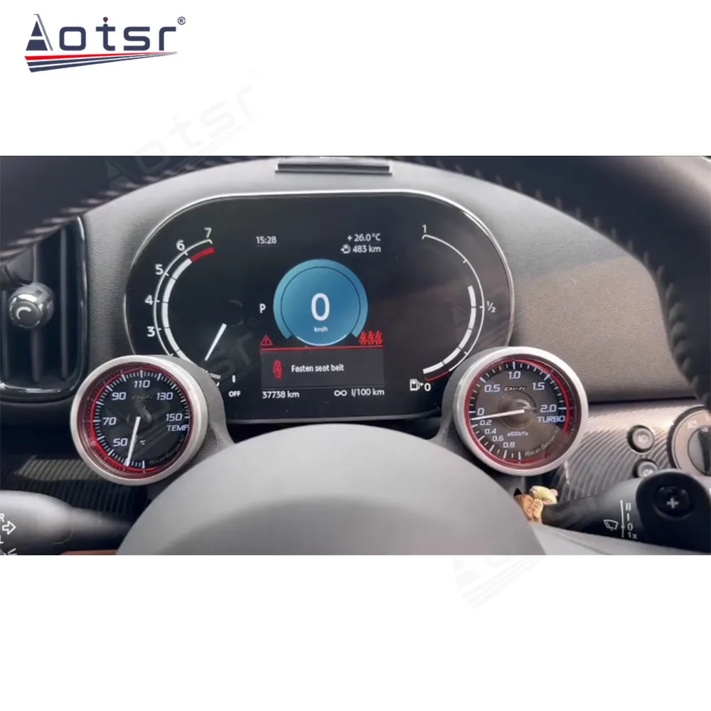 

Новый цифровой кластерный экран одометра для BMW Микки Маус DEFI ЖК-мультимедийный плеер приборная панель приборная панель