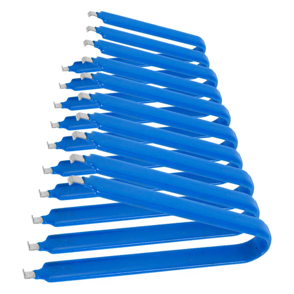 

10pcs Car Fuse Puller Electronic Insertion Tool Automotive Tweezer Blue Remover Small Engine Repair Tools Motorcycle Pliers