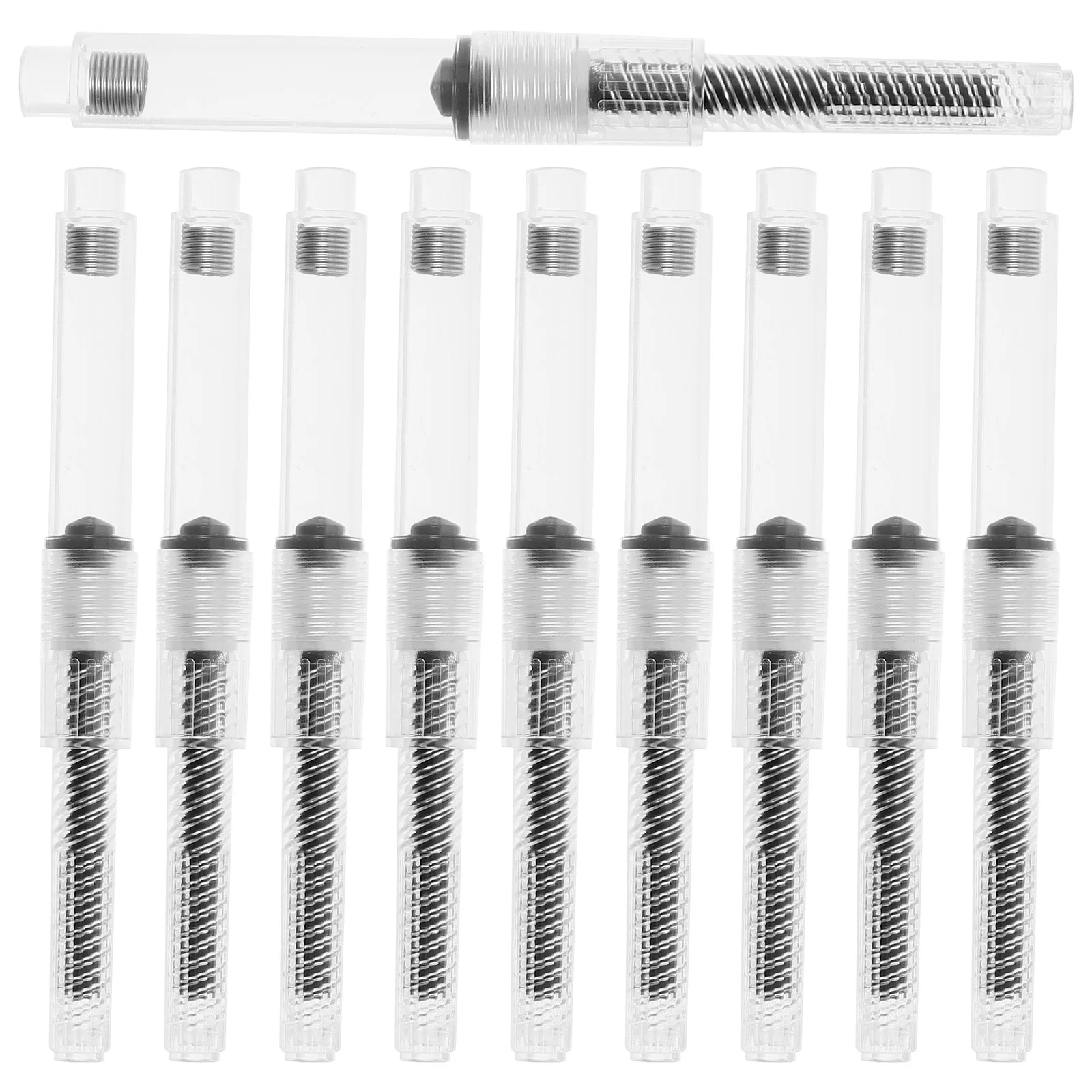 

10 Pcs Filler Pen Fountain Ink Converters Absorber Tool Refill Black Pens Absorbers Spring