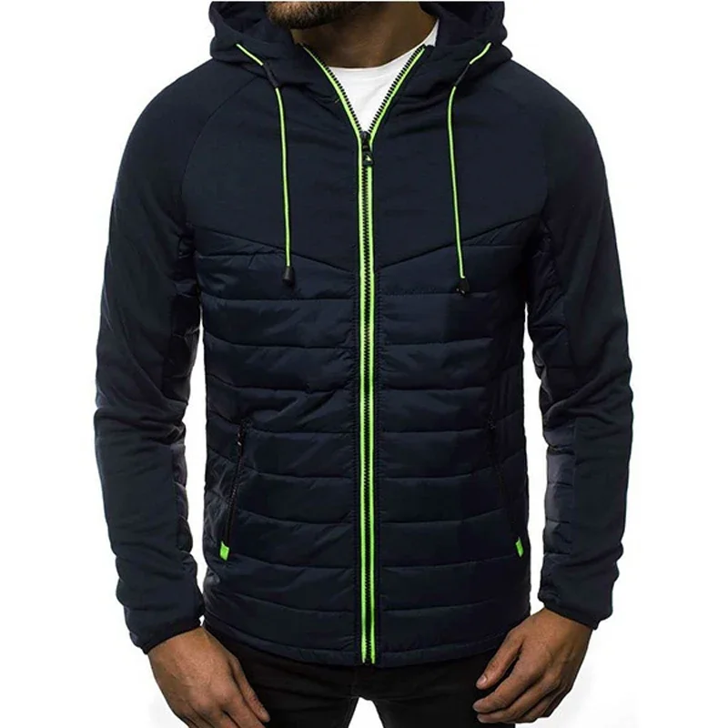 

New Mens Zipper Jackets High Quality Male Casual Fashion Fluffy Hooded Coats Four Seasons Hoodie Outwear Men's Zip Hoodies