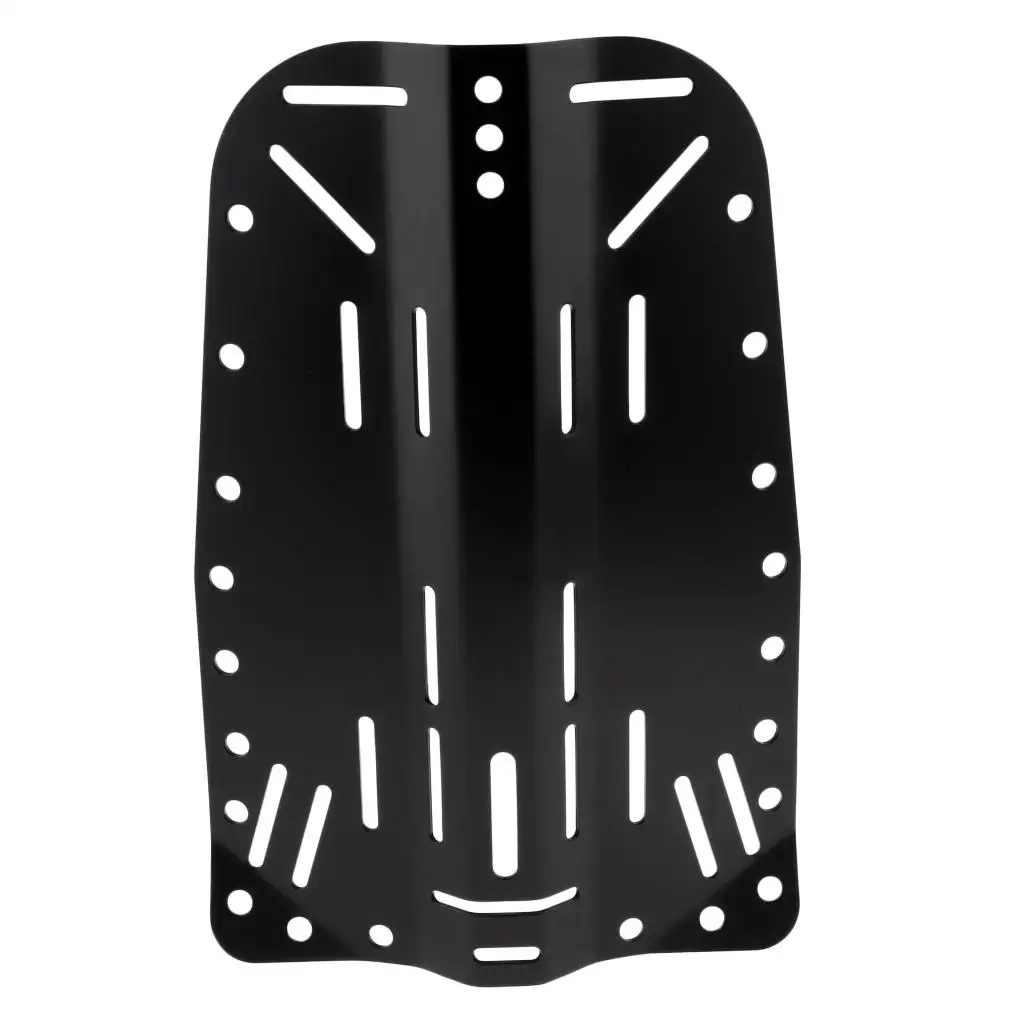 

Aluminum Alloy Scuba Back Plate Durable Harness System Universal Bcd Diving Accessory for Technical Divers