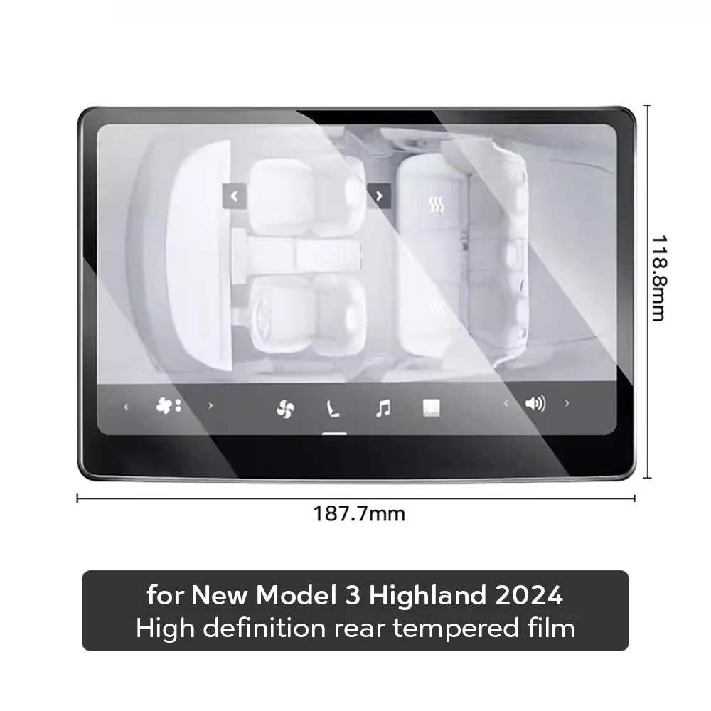 for rear display