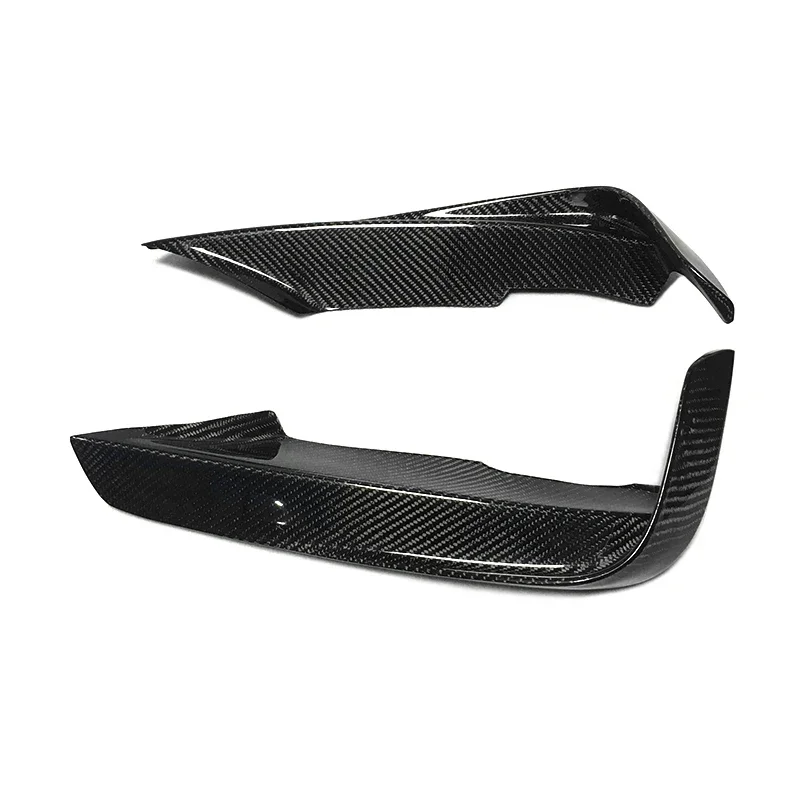 MAD Style Carbon Fiber Front Bumper Splitter for BMW F30 F35 Sedan Front Splitters Aprons Side Lip 2013-2018
