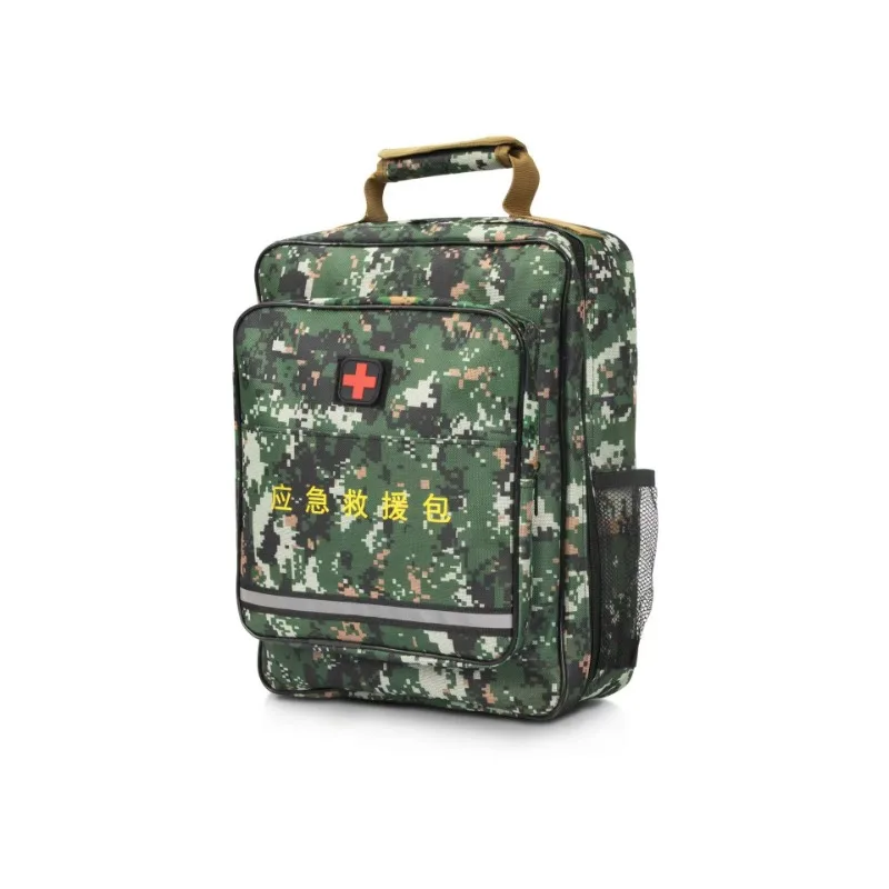 Shoulder rescue emergency kit human defense escape emergency kit Disaster relief camouflage emergency kit Empty bag