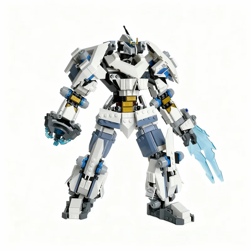 

NEW 1049PCS MOC Creative Model Legacy Zane S Titan Mech Bricks DIY Ideas Assembly Display Gift Collectible Decoration Set