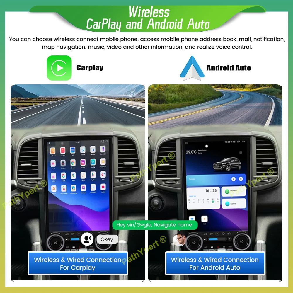 Android 15 For Renault Koleos Megane 4 Samsung SM6 Talisman 2016-2021 Qualcomm 6125 Multimedia Player With Physical Knob+Button