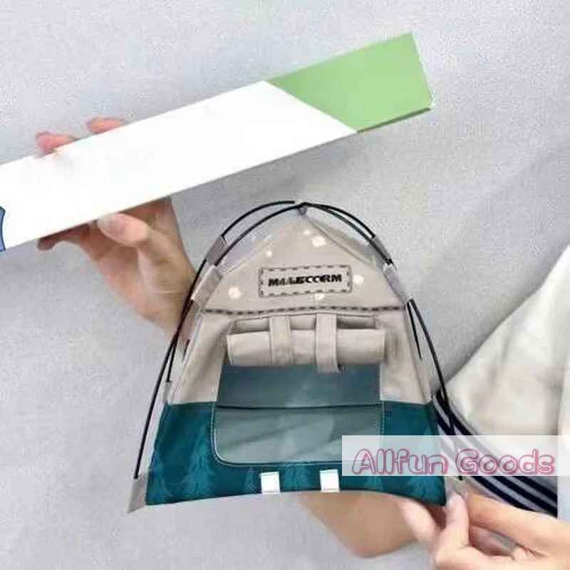 1:12 Scale Soldier Camping Small Tent Model Movable Dolls Decorative Miniature Scene Accessories Photography Props Toy Gift