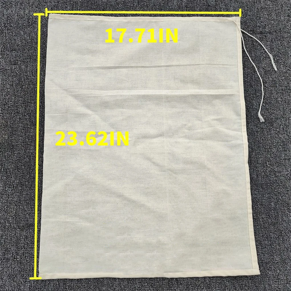 Reusable Cheese Cloth Bag Soybean Milk Cheesecloth Filter Nut Milk Vegetable Stuffing Yogurt Coffee Strainer 30x45cm