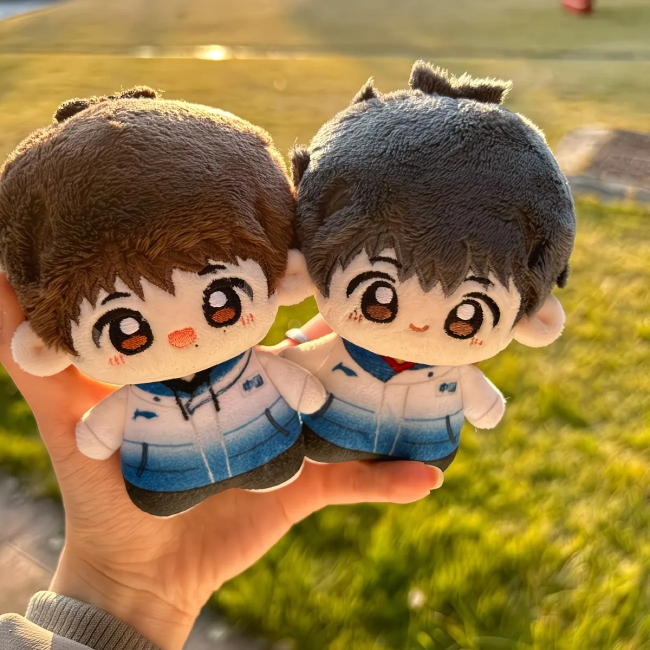 

New Year of the Horse Sha Tou Combination Surrounding 10cm Cosplay Cotton Doll Sun Yingsha Wang Chuqin Plush Doll