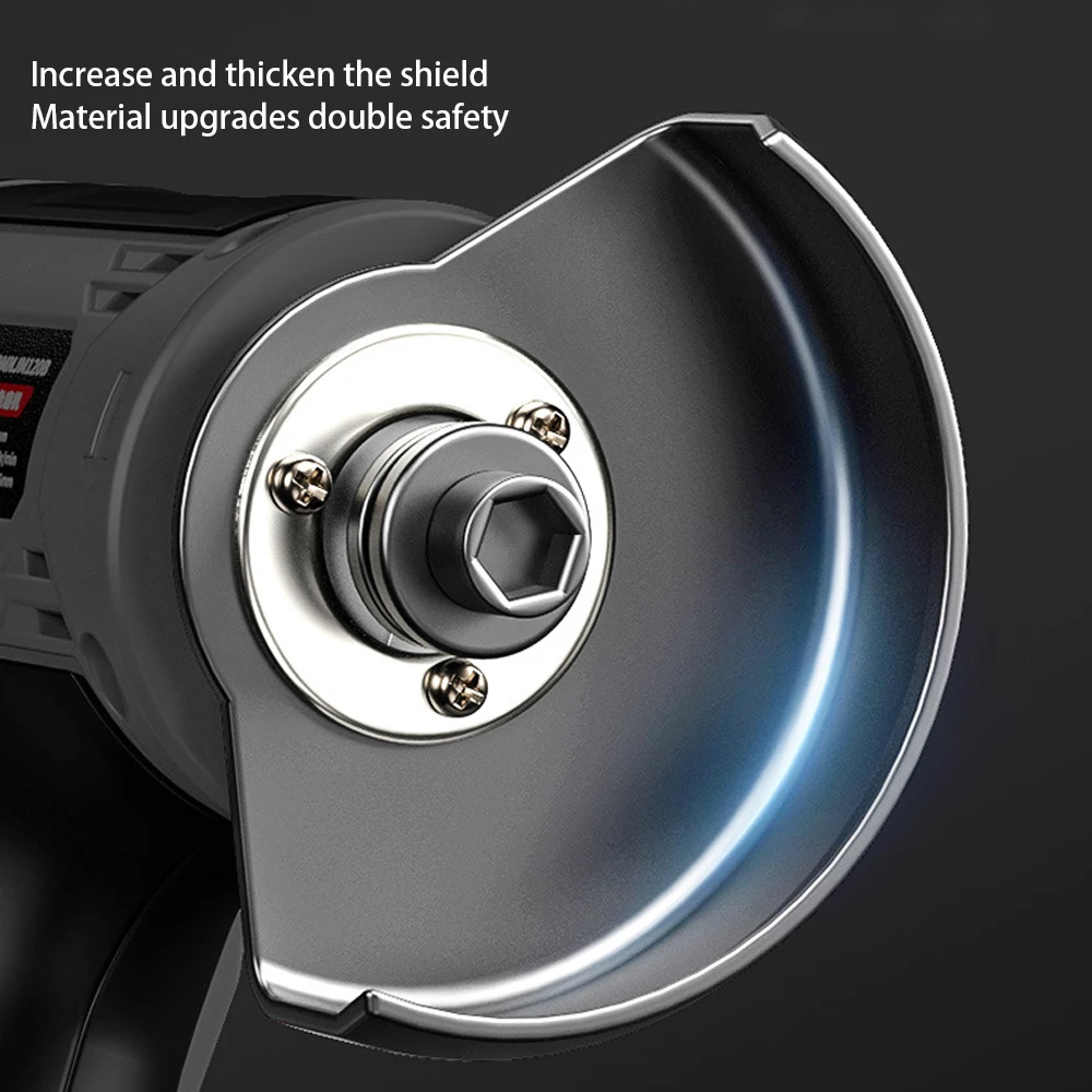 Portable 16.8V Mini Angle Grinder Large Capacity Polishing Grinding Cutting Machine Power Tool with Lithium Battery